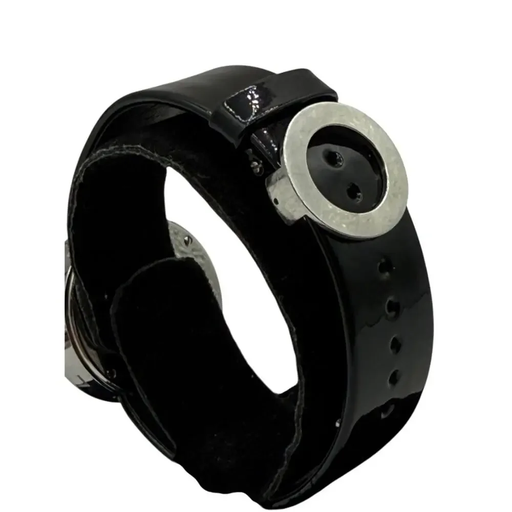 Chanel La Ronde Black Patent Leather Watch H0579 – Stainless Steel – 29mm